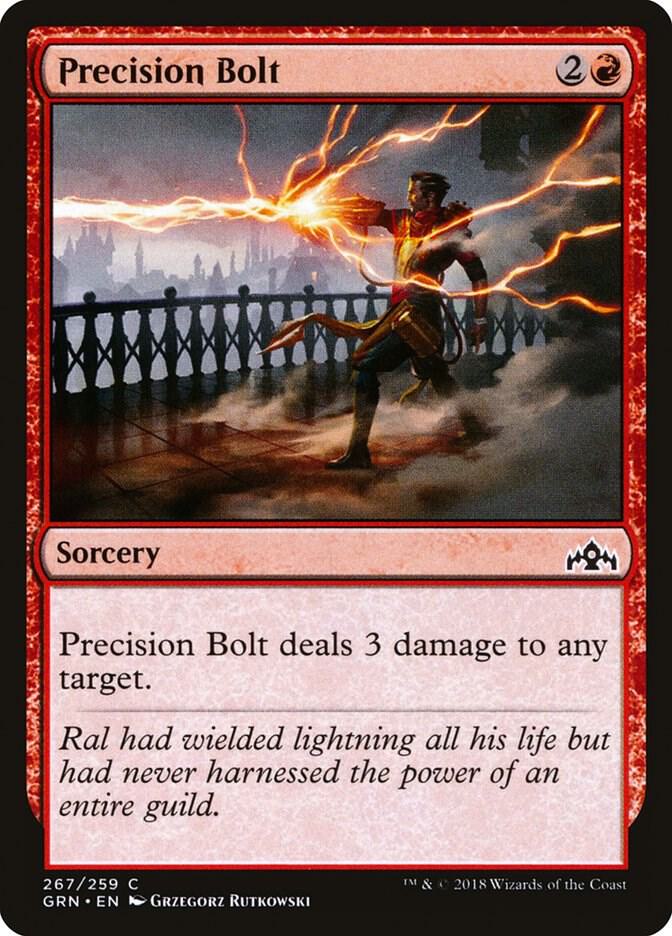 Precision Bolt 267 card from Guilds of Ravnica