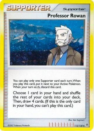 Professor Rowan (Cosmos Holo) 112/130 card from Miscellaneous Cards & Products