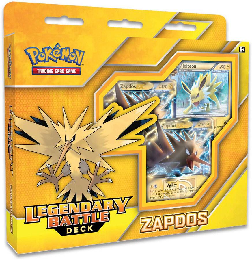 Legendary Battle Decks [Zapdos] card from XY - Steam Siege
