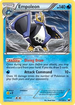 Empoleon - 29/108 (Battle Arena Deck Exclusive) 029/108 card from Deck Exclusives