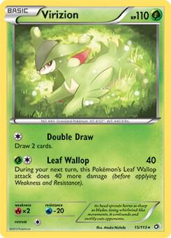 Virizion - 15/113 015/113 card from Deck Exclusives