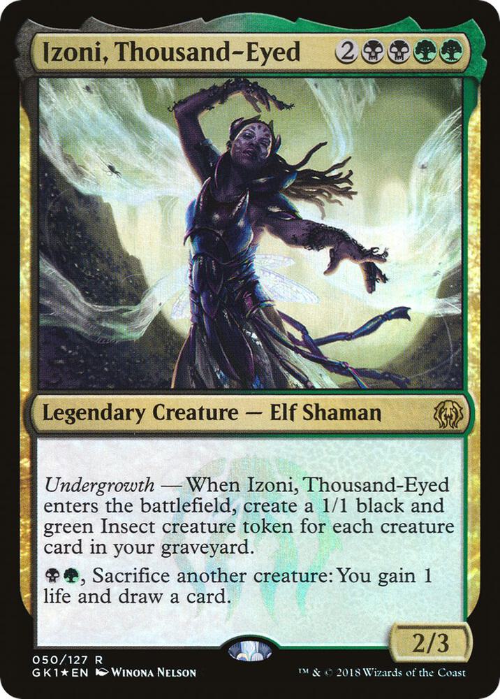 Izoni, Thousand-Eyed 50 card from Guilds of Ravnica: Guild Kits