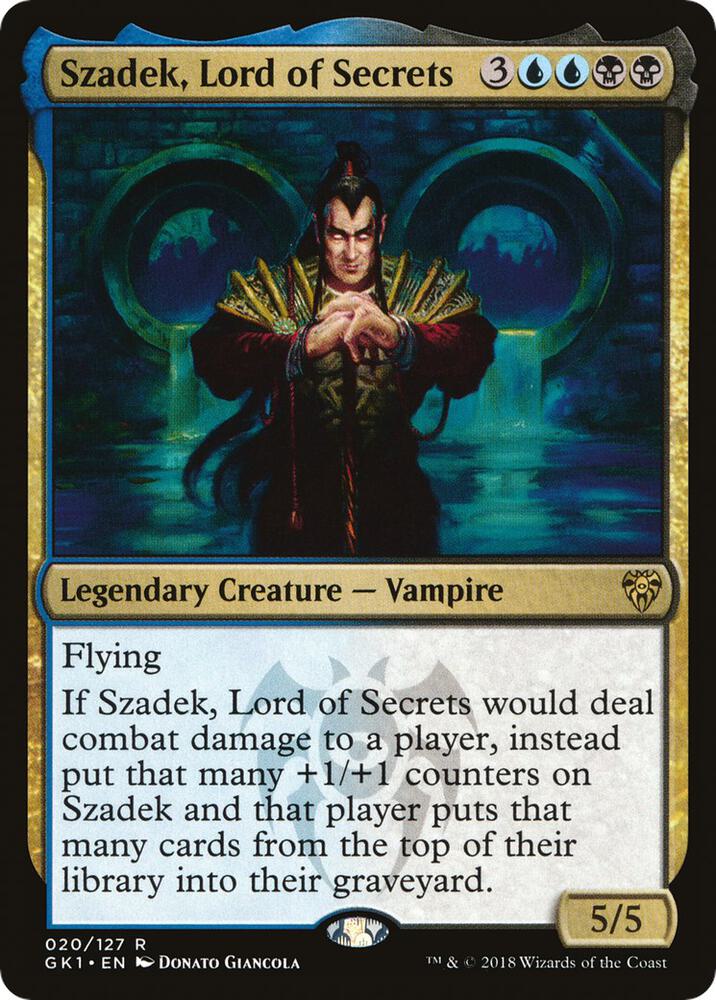 Szadek, Lord of Secrets 20 card from Guilds of Ravnica: Guild Kits
