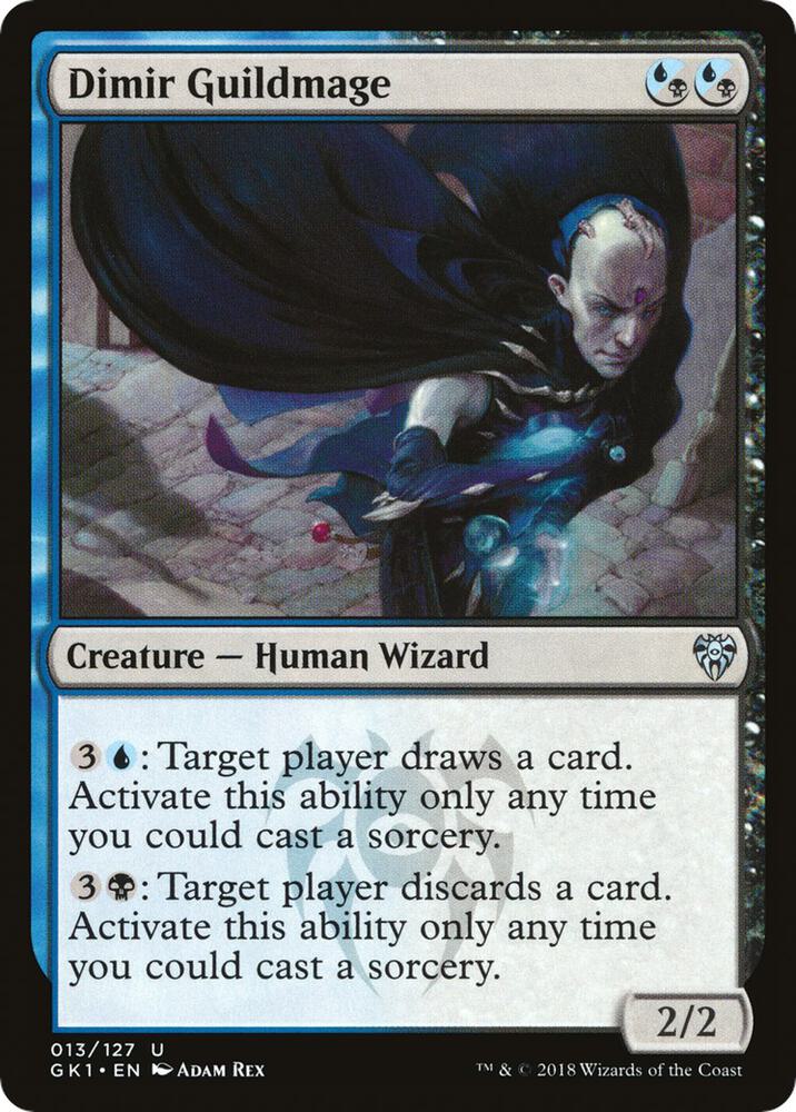 Dimir Guildmage 13 card from Guilds of Ravnica: Guild Kits