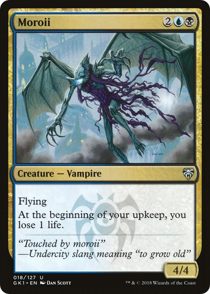 Moroii 18 card from Guilds of Ravnica: Guild Kits