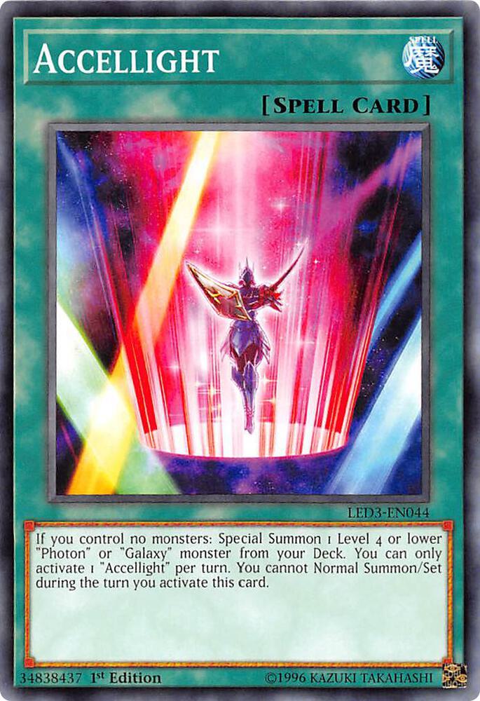 Accellight LED3-EN044 card from Legendary Duelists: White Dragon Abyss