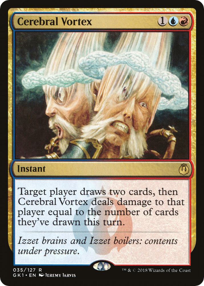 Cerebral Vortex 35 card from Guilds of Ravnica: Guild Kits
