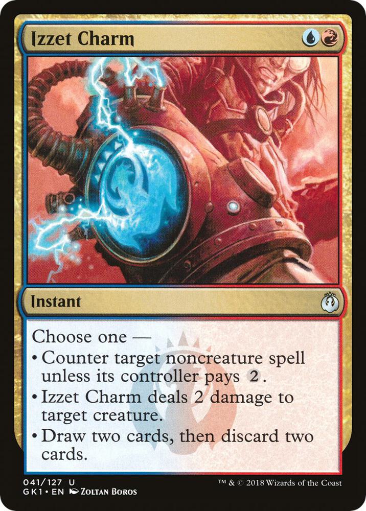Izzet Charm 41 card from Guilds of Ravnica: Guild Kits