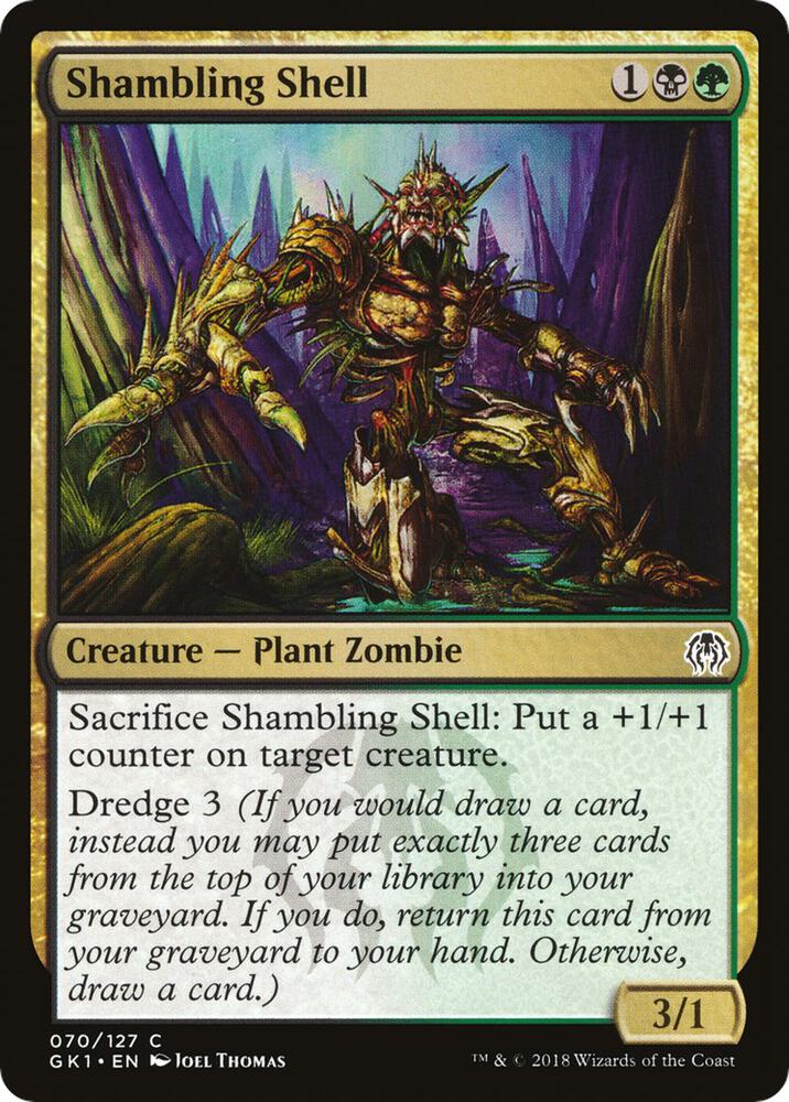 Shambling Shell 70 card from Guilds of Ravnica: Guild Kits