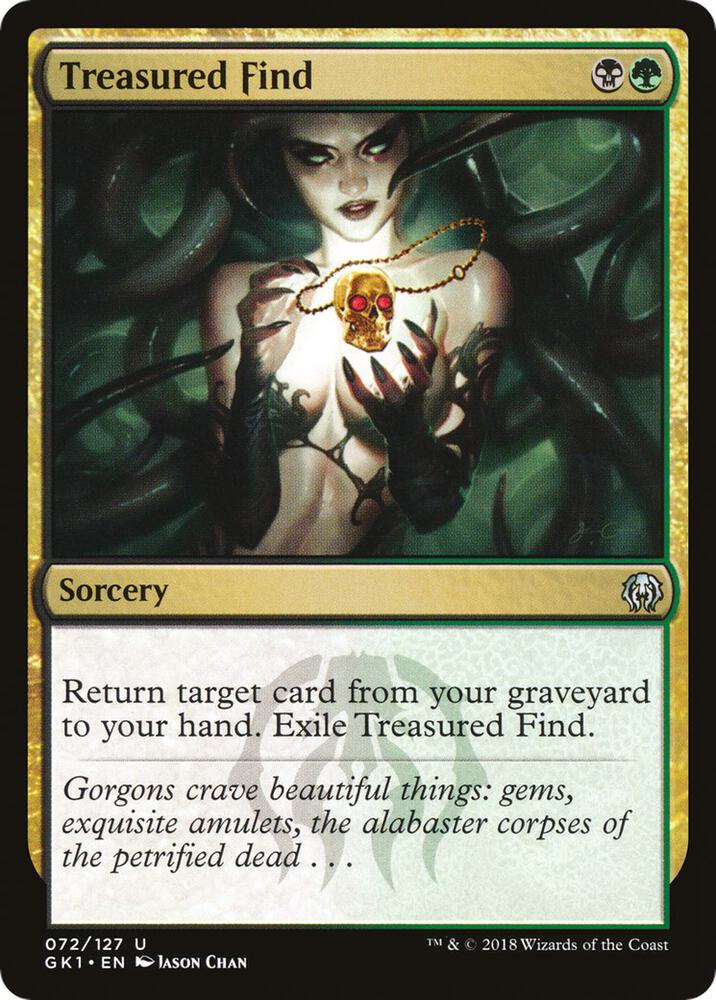 Treasured Find 72 card from Guilds of Ravnica: Guild Kits