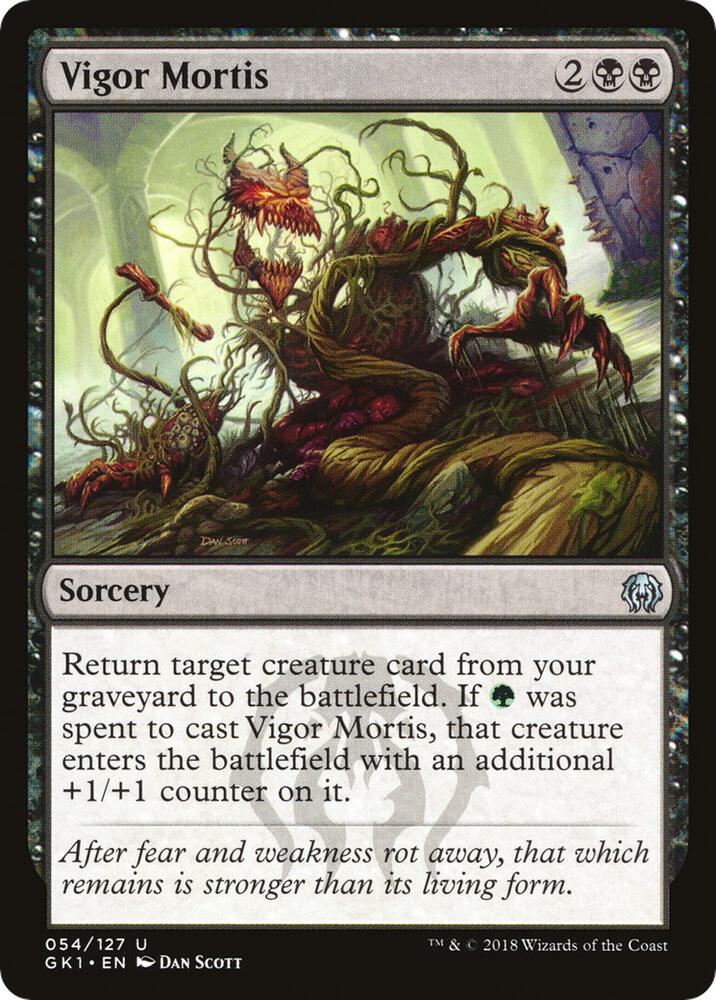 Vigor Mortis 54 card from Guilds of Ravnica: Guild Kits