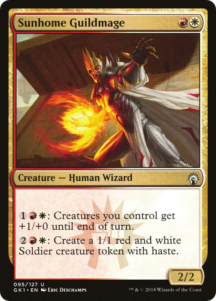 Sunhome Guildmage 95 card from Guilds of Ravnica: Guild Kits