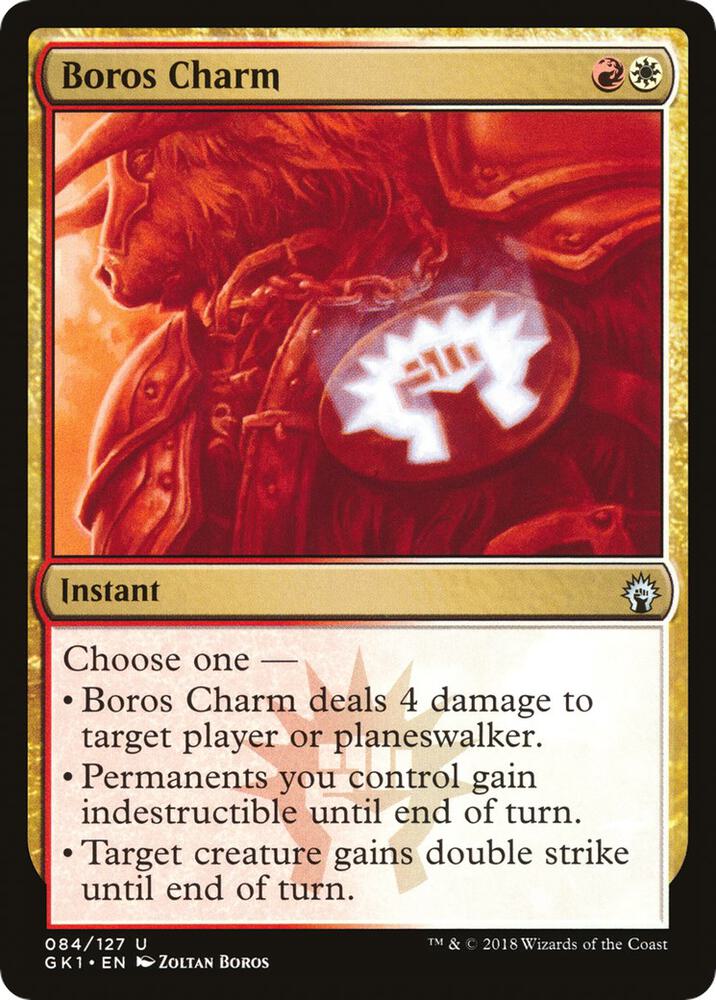 Boros Charm 84 card from Guilds of Ravnica: Guild Kits