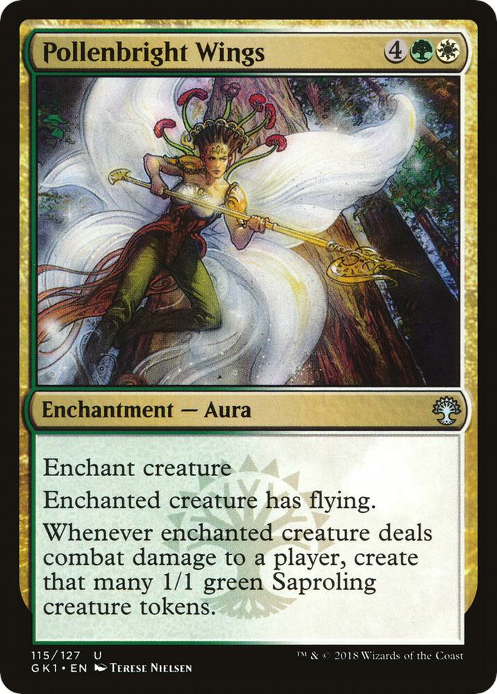 Pollenbright Wings 115 card from Guilds of Ravnica: Guild Kits