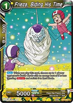 Frieza, Biding His Time BT5-093 card from Miraculous Revival