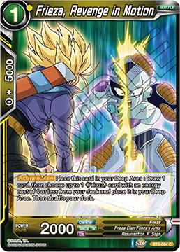 Frieza, Revenge in Motion BT5-094 card from Miraculous Revival