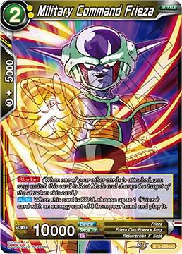 Military Command Frieza BT5-095 card from Miraculous Revival