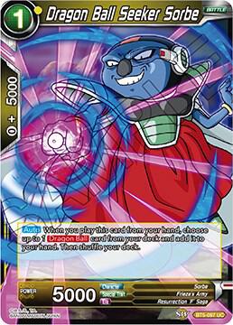 Dragon Ball Seeker Sorbe BT5-097 card from Miraculous Revival