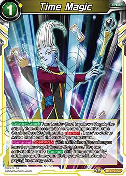 Time Magic (2018) BT5-101 card from Miraculous Revival