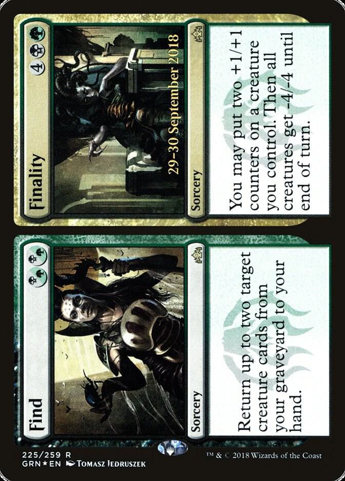 Find // Finality 225 card from Prerelease Cards