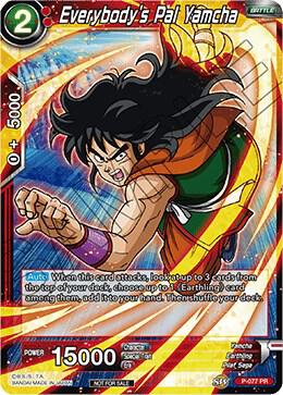 Everybody's Pal Yamcha P-077 card from Promotion Cards