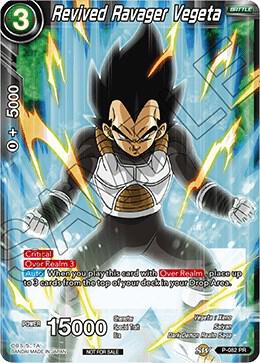 Revived Ravager Vegeta P-082 card from Promotion Cards