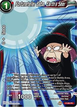 Fortuneteller Baba, Earth's Seer P-085 card from Promotion Cards