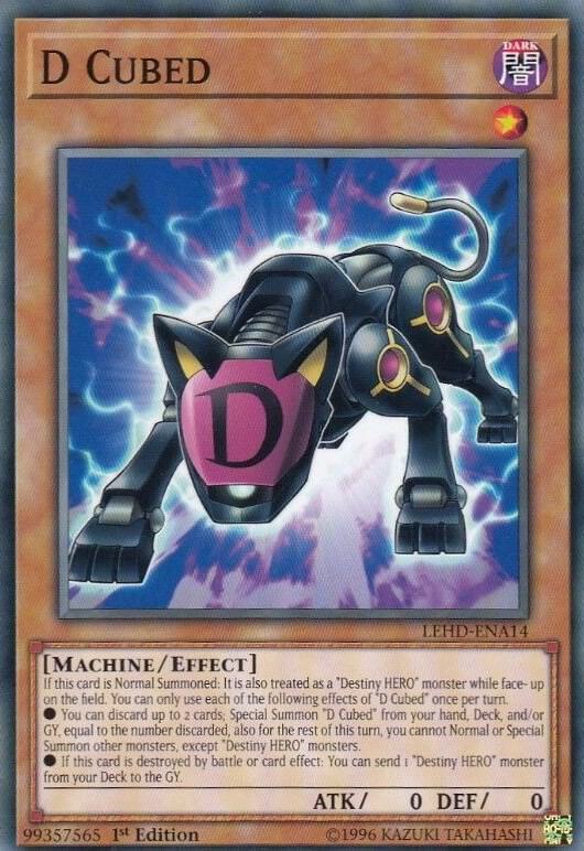 D Cubed LEHD-ENA14 card from Legendary Hero Decks