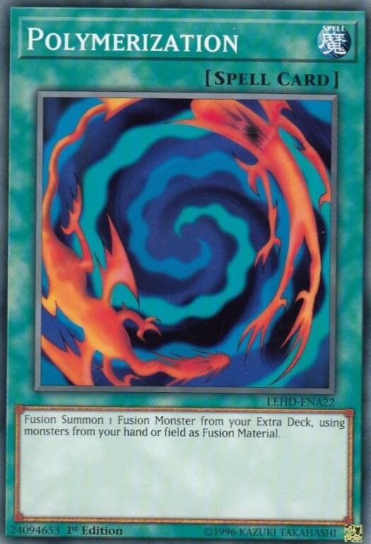 Polymerization LEHD-ENA22 card from Legendary Hero Decks