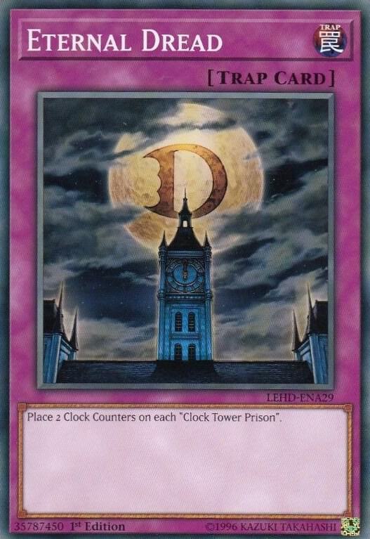 Eternal Dread LEHD-ENA29 card from Legendary Hero Decks