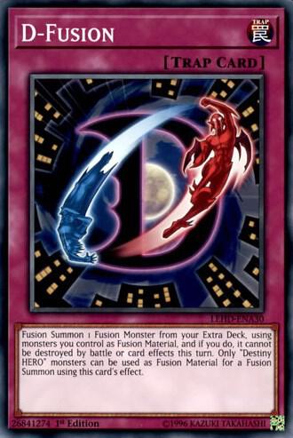 D-Fusion LEHD-ENA30 card from Legendary Hero Decks