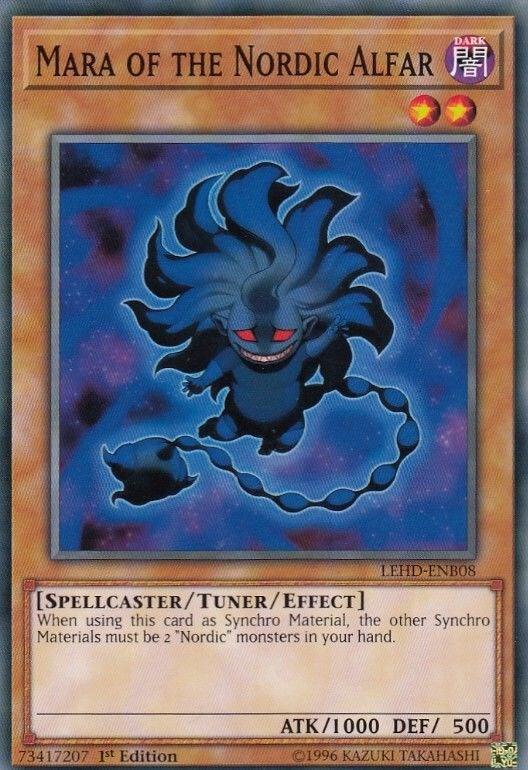Mara of the Nordic Alfar LEHD-ENB08 card from Legendary Hero Decks