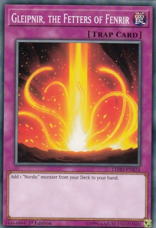 Gleipnir, the Fetters of Fenrir LEHD-ENB24 card from Legendary Hero Decks