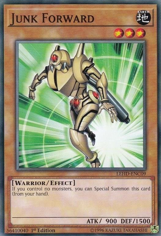 Junk Forward LEHD-ENC09 card from Legendary Hero Decks