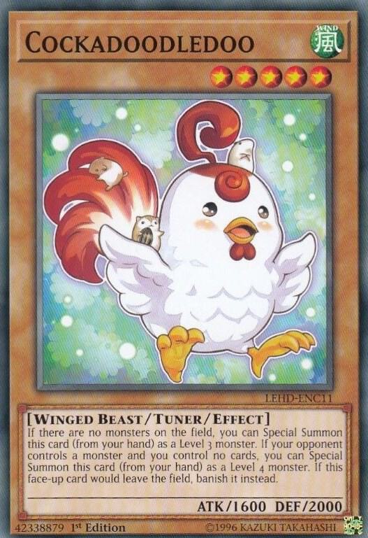 Cockadoodledoo LEHD-ENC11 card from Legendary Hero Decks
