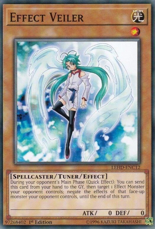 Effect Veiler LEHD-ENC12 card from Legendary Hero Decks