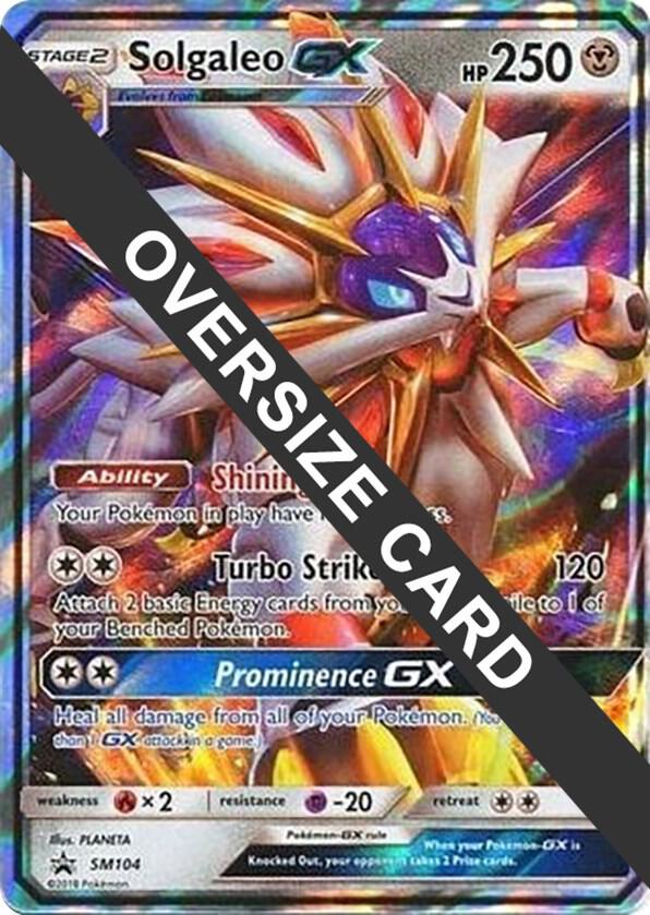 Solgaleo GX SM104 card from Jumbo Cards