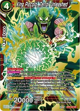 King Piccolo, Terror Unleashed BT5-022 card from Miraculous Revival
