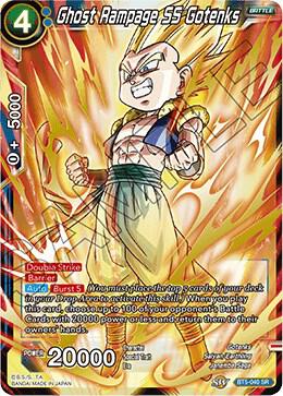 Ghost Rampage SS Gotenks BT5-040 card from Miraculous Revival