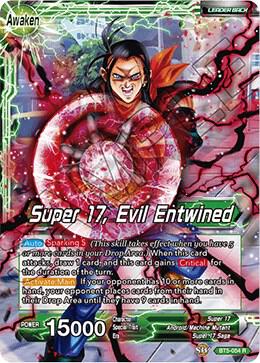 Super 17 // Super 17, Evil Entwined BT5-054 card from Miraculous Revival