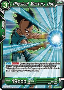 Physical Mastery Uub BT5-063 card from Miraculous Revival