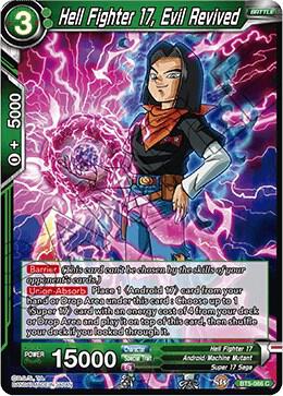 Hell Fighter 17, Evil Revived BT5-066 card from Miraculous Revival