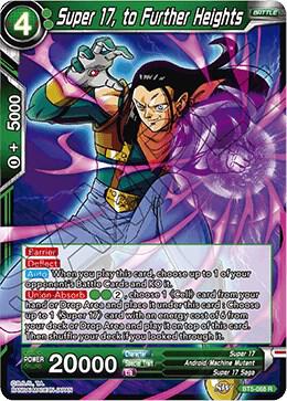 Super 17, to Further Heights BT5-068 card from Miraculous Revival