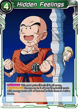 Hidden Feelings BT5-077 card from Miraculous Revival