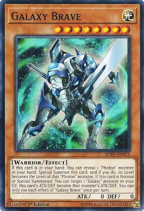 Galaxy Brave SOFU-EN011 card from Soul Fusion