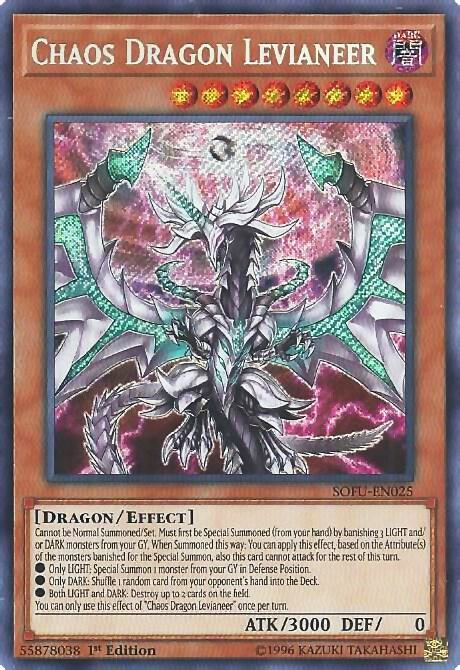 Chaos Dragon Levianeer SOFU-EN025 card from Soul Fusion