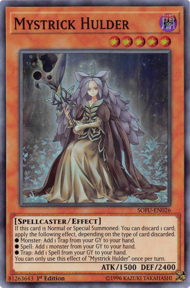Mystrick Hulder SOFU-EN026 card from Soul Fusion