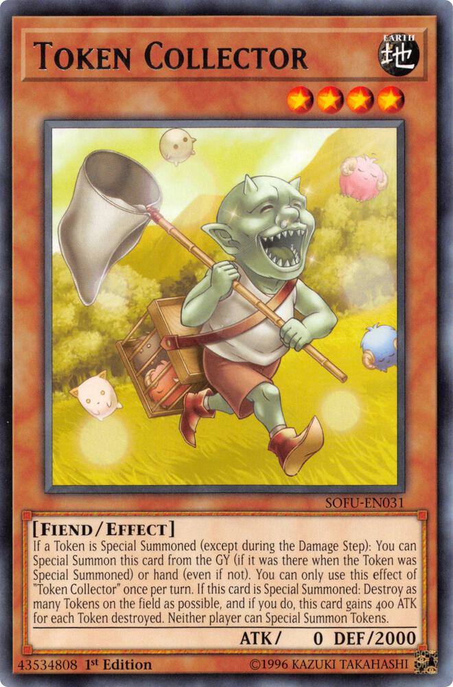 Token Collector SOFU-EN031 card from Soul Fusion
