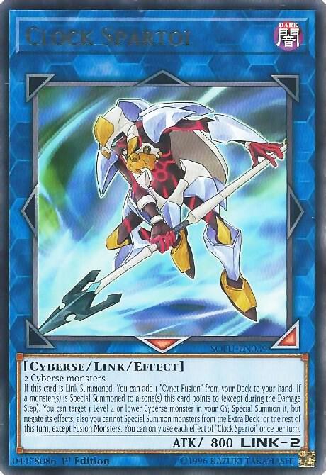 Clock Spartoi SOFU-EN039 card from Soul Fusion