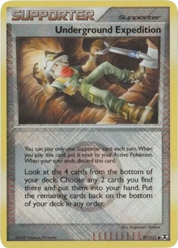 Underground Expedition - 97/111 (League Promo) 097/111 card from League & Championship Cards